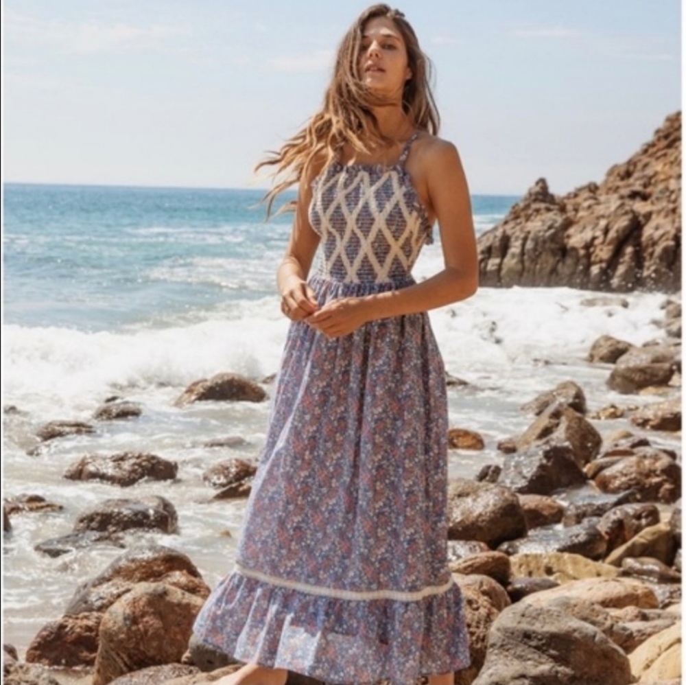 Christy Dawn Noelle Dress Dusk Roan size Small